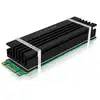 Image de ICY BOX IB-M2HS-70, Kühlkörperset für M.2 2280 SSD, Aluminium, 10 mm dick Refroidisseur SSD M.2