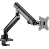 Image de ICY BOX Support d'écran pour 1 écran jusqu'à 32 pouces (jusqu'à 8kg, VESA 75x75/100x100), Fixation sur plateau/bord de table, Acier, Noir, IB-MS313-T