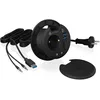 Image de ICY BOX Table hub with SD/microSD Card Reader, 2X Type-A, USB-C, 2X 3.5 mm Audio