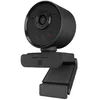 Image de ICY BOX Webcam Full-HD avec KI Autotracking, 1080p, Angle de Vue jusqu'à 350°, WDR, Audio stéréo, 2 Microphones, télécommande, Port USB, Plug&Play, IB-CAM502-HD
