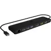 Image de ICY BOX Station daccueil USB-C® IB-DK2116-C, USB Type-C® Notebook DockingStation Convient pour les marques: universel avec fonction de chargement, lecteur de