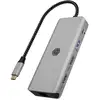 Image de ICY BOX 61058 Hub USB 6 ports DisplayPort, HDMI , Gigabit-LAN (1 Gbit/s), USB 3.1 (2è gén.), USB-C® (avec Power Delivery) USB 3.2 Gen2 10.2 GBit/s...
