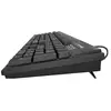 Image de Keysonic KSK-8008U-IP (DE) filaire Clavier allemand, QWERTZ noir étanche (IPX7)