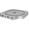 Image de ICY Box Station d’Accueil (7-en-1) USB Type-C avec Slot M.2 NVMe, HDMI 4K 60Hz, 3X USB-A, SD microSD, 10 Gbit/s, Aluminium, pour Mac Mini M4, Club Dock 100, IB-DK100