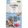 Image de Bubimex - Creamy Snacks Thon - Friandises Crèmes à Lécher pour Chats - Texture Lisse, Onctueuse et Appétissante - Stimule l'Appétit et Favorise l'Hydratation - 4 x 15 g (Lot de 5)