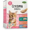 Image de Bubimex - Creamy Snacks Multipack - Friandises Crèmes à Lécher pour Chats - Texture Lisse, Onctueuse et Appétissante - Stimule l'Appétit et Favorise l'Hydratation - 20 x 15g
