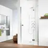 Image de HSK Premium Softcube Porte pivotante, avec élément fixe, pour niche, 6801090-41-500#Re200,