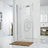 Image de HSK Premium Softcube Porte pivotante, avec élément fixe, pour paroi latérale, 6800090-41-500#Li200,