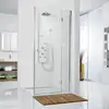 Image de HSK Premium Softcube Porte pivotante, avec élément fixe, pour paroi latérale, 6800100-41-500#Re200,