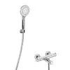 Image de HSK Universal Mitigeur thermostatique de baignoire en applique, 1000109-R,
