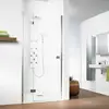 Image de HSK Premium Softcube Porte pivotante, avec élément fixe, pour niche, 6801090-41-50#Li200,