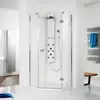 Image de HSK Premium Softcube Porte pivotante, avec élément fixe, 6860100-41-50#Re200,