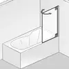 Image de HSK K2P Pare-baignoire, mobile, 2106075-41-500#Re,