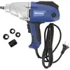 Image de MICHELIN Clé à Choc 230V Démonte Roues, Visse et Dévisse & Clé Dynamométrique 1/2'' en Coffret avec Barre d'extension et Adaptateur