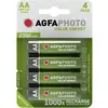 Image de Pile rechargeable LR6 (AA) AgfaPhoto HR06 NiMH 2300 mAh 1.2 V 4 pc(s)
