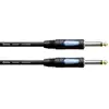 Image de Câble de raccordement Cordial 10396 Jack audio [1x Jack femelle 6,3 mm (mono) - 1x Jack femelle 6,3 mm (mono)] 3 m noir gaine en PVC