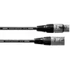 Image de Cordial CFM10FM XLR Câble de liaison [1x XLR femelle - 1x XLR mâle] 10.00 m noir