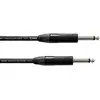 Image de Cordon haut-parleur [1x Jack mâle 6.35 mm - 1x Jack mâle 6.35 mm] Cordial CPL 1,5 PP noir 1.50 m