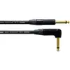 Image de Câble de raccordement Cordial 11218 Jack audio [1x Jack mâle 6,3 mm (mono) - 1x Jack mâle 6,3 mm (mono)] 3 m noir gaine en PVC