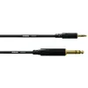 Image de CORDIAL CABLES Câble audio stéréo minijack/jack 1,5 m CÂBLES AUDIO Essentials Mini-Jack