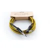 Image de Cordial - ECL EI3PR-TWEED-YE - Câble guitare jack droit/coudé 3 m tweed jaune