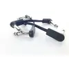 Image de Câble de raccordement Cordial 14788 Jack audio [1x Jack mâle 6,3 mm (mono) - 1x Jack mâle 6,3 mm (mono)] 0.10 m noir gaine en PVC
