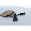 Image de Adaptateur Y Cordial 14889 Jack / Cinch-RCA audio [1x Jack femelle 3.5 mm - 2x Cinch-RCA mâle] 0.30 m noir gaine en PVC, câble jumelé