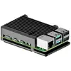 Image de Joy-it ARMOR Case BLOCK Boîtier pour ordinateur monocarte Convient pour (kits de développement): Raspberry Pi® avec refroidisseur passif noir