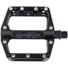 Image de CONTEC 2Black Pédales de vélo Unisexe pour Adulte Noir 9/16"