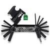 Image de CONTEC Multifunktionswerkzeug 'Pocket Gadget - F22 Stealth' SB-verpackt, sehr flaches und kompaktes Design 22 Funktionen: - 2/2.5/3/4/5/6/8mm Inbusschlüssel - 3mm Schlitz-/ 1mm Kreuzschraubendreher - 4mm Schlitz-/ 2mm Kreuzschraubendreher