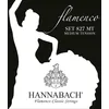 Image de Hannabach cordes pour guitare classique Flamenco série 827 Medium Tension jeu complet Made in Germany - 827MT