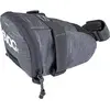 Image de EVOC SEAT BAG TOUR Sacoche de selle Sacoche de cadre de vélo pour plus d'espace de rangement sur la tige de selle (taille : L, 1L d'espace de rangement, renforcement Hypalon), gris carbone