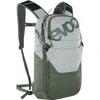 Image de EVOC RIDE 8 Sac à dos de vélo (gestion intelligente des poches, aéré grâce au rembourrage dorsal AIR-PAD, poche d'hydratation de 2l incluse), gris pierre/olive foncé