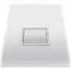 Image de Wagner-Ewar Couvercle de poubelle WP 158-1 pour montage sous table, 731238, WP158-1