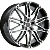 Image de OXIGIN 14 Oxrock 7,50 x 17 Déport 35 Cercle de Trou 5,00 x 112,00 Centrage 72,60 OXVIERZEHN7517H35BFP, Black Polish