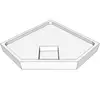 Image de Schröder Support de receveur de douche pour le modèle Adria F, SD 93080,