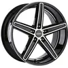 Image de OXIGIN 18 Concave 7,50 x 18 Déport 51 Cercle de Trou 5,00 x 112,00 Centrage 57,10 OXACHTZEHN7518H451BFPHD, Black Polish