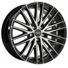 Image de OXIGIN 19 OXSPOKE 9 x 20 Déport 43 Cercle de Trou 5 x 130 Centrage 71,60 OXNEUNZEHN0920M43BFPHD, Black Polish