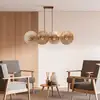 Image de Maytoni Aster Suspension linéaire à 8 sources lumineuses, E14, MOD007PL-08G1,