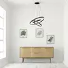 Image de Maytoni Rim Suspension à 3 sources lumineuses, LED, MOD058PL-L100B4K,