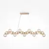 Image de Maytoni Dallas Suspension linéaire à 25 sources lumineuses, G9, MOD547PL-25G,