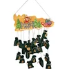 Image de Petra S Bricolage-News Kit de Bricolage pour Calendrier de l'avent Renne avec clôture avec pièces en Bois, gravierte Calendrier de l'Avent Chiffres, Bois, Couleurs en Bois 45 x 35 x 10 cm