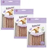 Image de Dokas Snack pour chien viande de lapin séchée 3 x 70 g | 100 % viande de lapin | Séchée à l'air douce et faible en gras | Hypoallergénique, sans céréales | Aliment complémentaire pour chiens