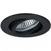 Image de Brumberg 6308 0063.08 Spot encastrable Ampoule halogène GX5.3 50 W noir