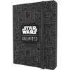 Image de Star Wars Album décontracté 18 pochettes   Peut contenir 360 cartes à double pochette, poches latérales et sangle élastique, accessoire sous licence officielle, motif illimité Gamegenic