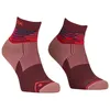 Image de ORTOVOX ALL MOUNTAIN QUARTER SOCKS W   Chaussettes chaudes en mélange de laine mérinos avec un grand confort technique   ROUGE   FEMME   39-41