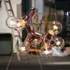 Image de Next DNA Suspension à 7 sources lumineuses, E27, DNA-PL-TRIPLE-7-KU,
