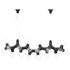 Image de Next DNA Suspension à 24 sources lumineuses, E27, DNA-PL-LONG-24-SG,