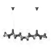 Image de Next DNA Suspension à 24 sources lumineuses, E27, DNA-PL-LONG-24-GM,