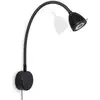 Image de less’n’more ATHENE Applique murale avec câble d’alimentation, LED, A-BWL2-V-KS-FTA,